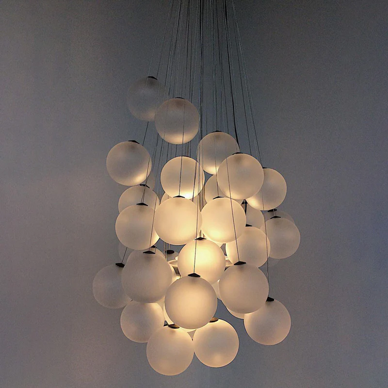 WOMO Cluster Glass Bubble Chandelier-WM2471 - Image 16