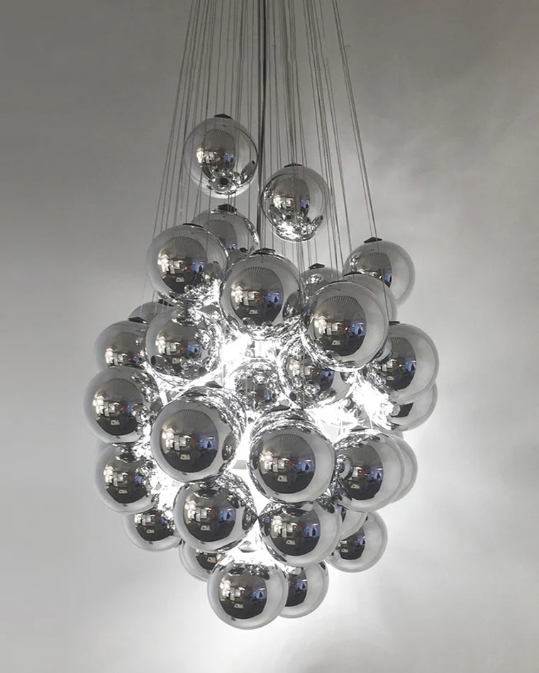 WOMO Cluster Glass Bubble Chandelier-WM2471 - Image 3