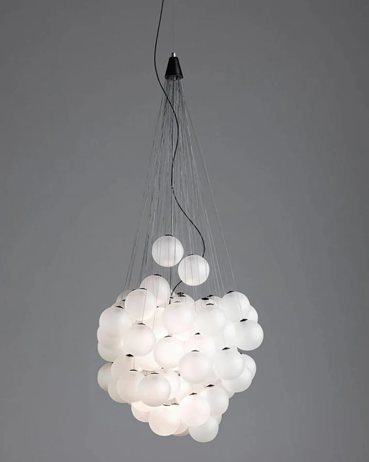 WOMO Cluster Glass Bubble Chandelier-WM2471 - Image 9