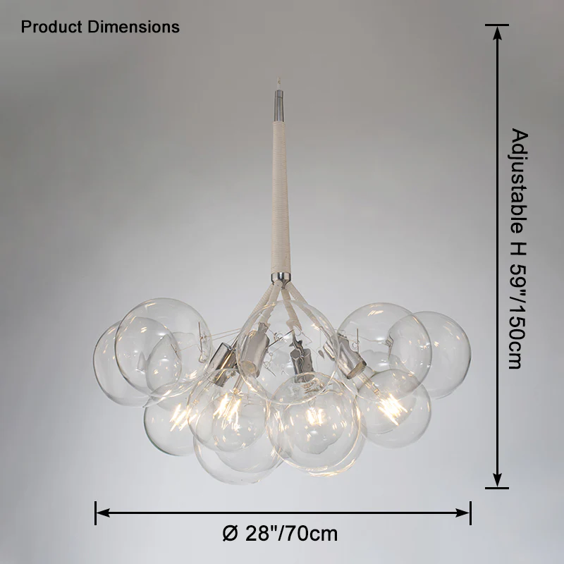 WOMO Glass Bubble Chandelier -WM2586 - Image 22