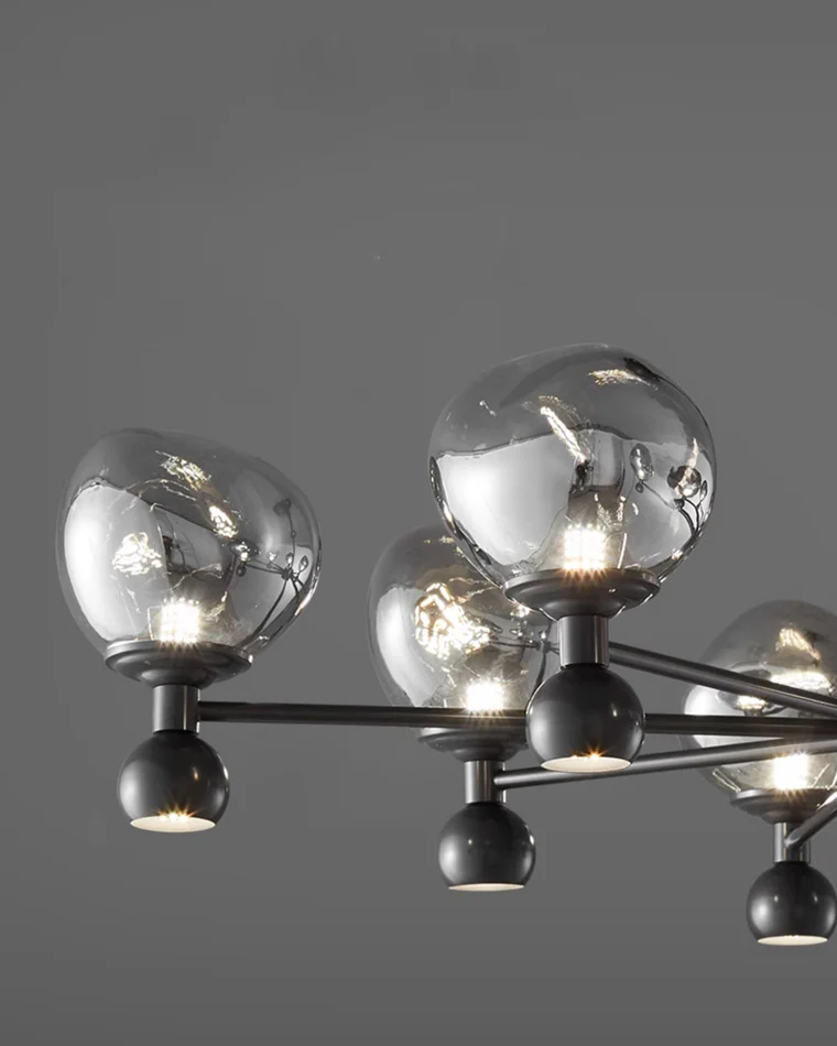 WOMO Glass Globe Chandelier-WM2454 - Image 10