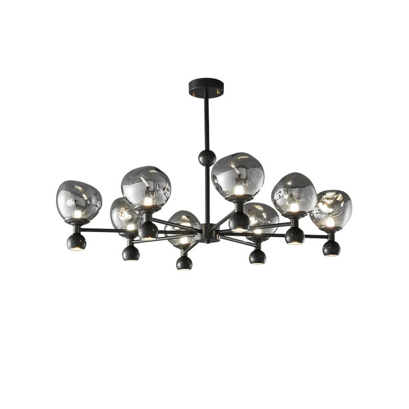 WOMO Glass Globe Chandelier-WM2454 - Image 13