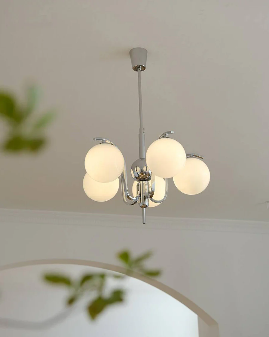 WOMO Glass Globe Chandelier-WM2558 - Image 10