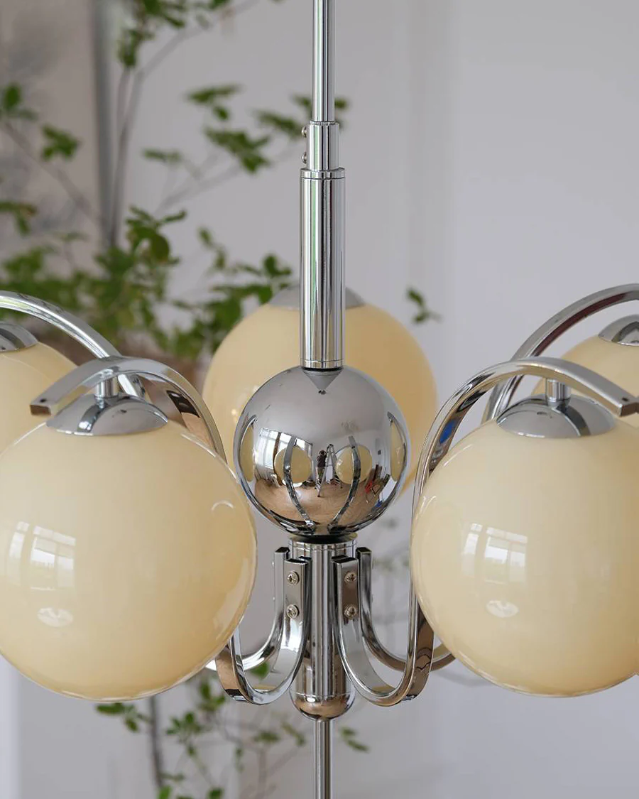 WOMO Glass Globe Chandelier-WM2558 - Image 11