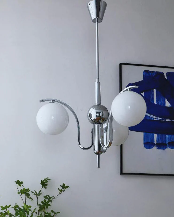 WOMO Glass Globe Chandelier-WM2558 - Image 3