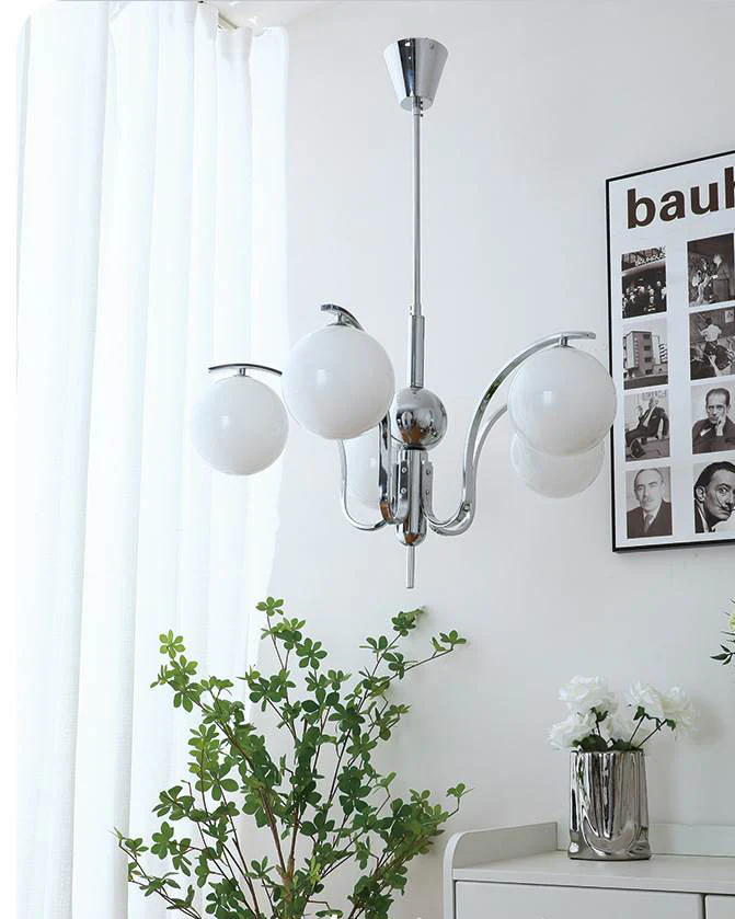 WOMO Glass Globe Chandelier-WM2558 - Image 5