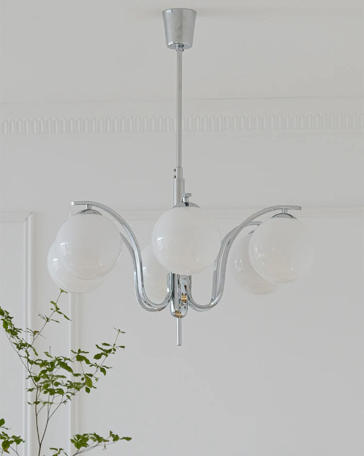 WOMO Glass Globe Chandelier-WM2558 - Image 7