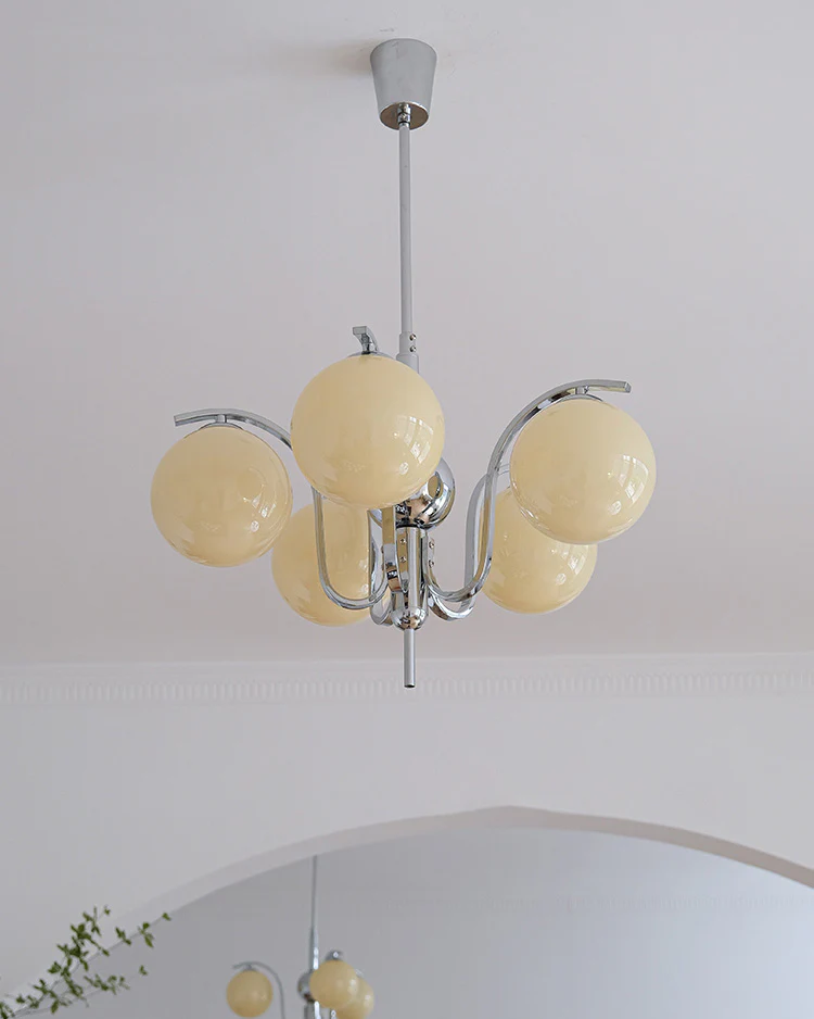 WOMO Glass Globe Chandelier-WM2558 - Image 8