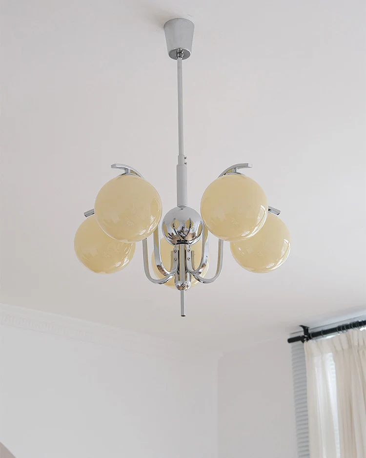 WOMO Glass Globe Chandelier-WM2558 - Image 9