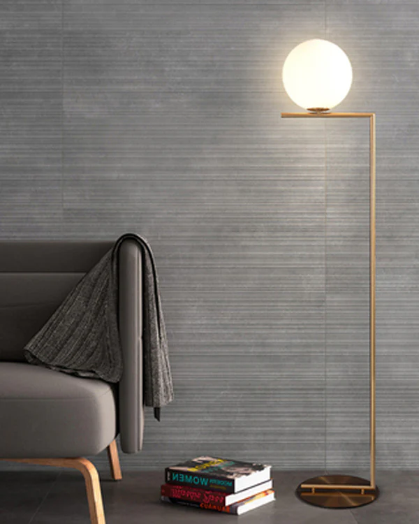 WOMO Glass Globe Floor Lamp-WM7128 - Image 11