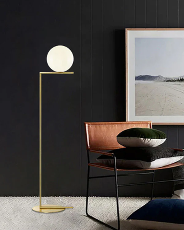 WOMO Glass Globe Floor Lamp-WM7128 - Image 18