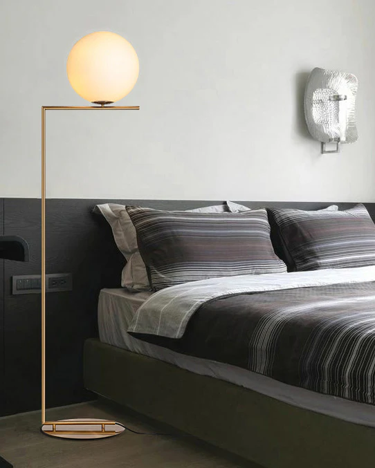 WOMO Glass Globe Floor Lamp-WM7128 - Image 21
