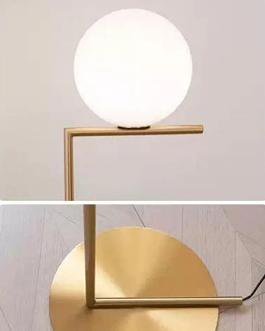 WOMO Glass Globe Floor Lamp-WM7128 - Image 31