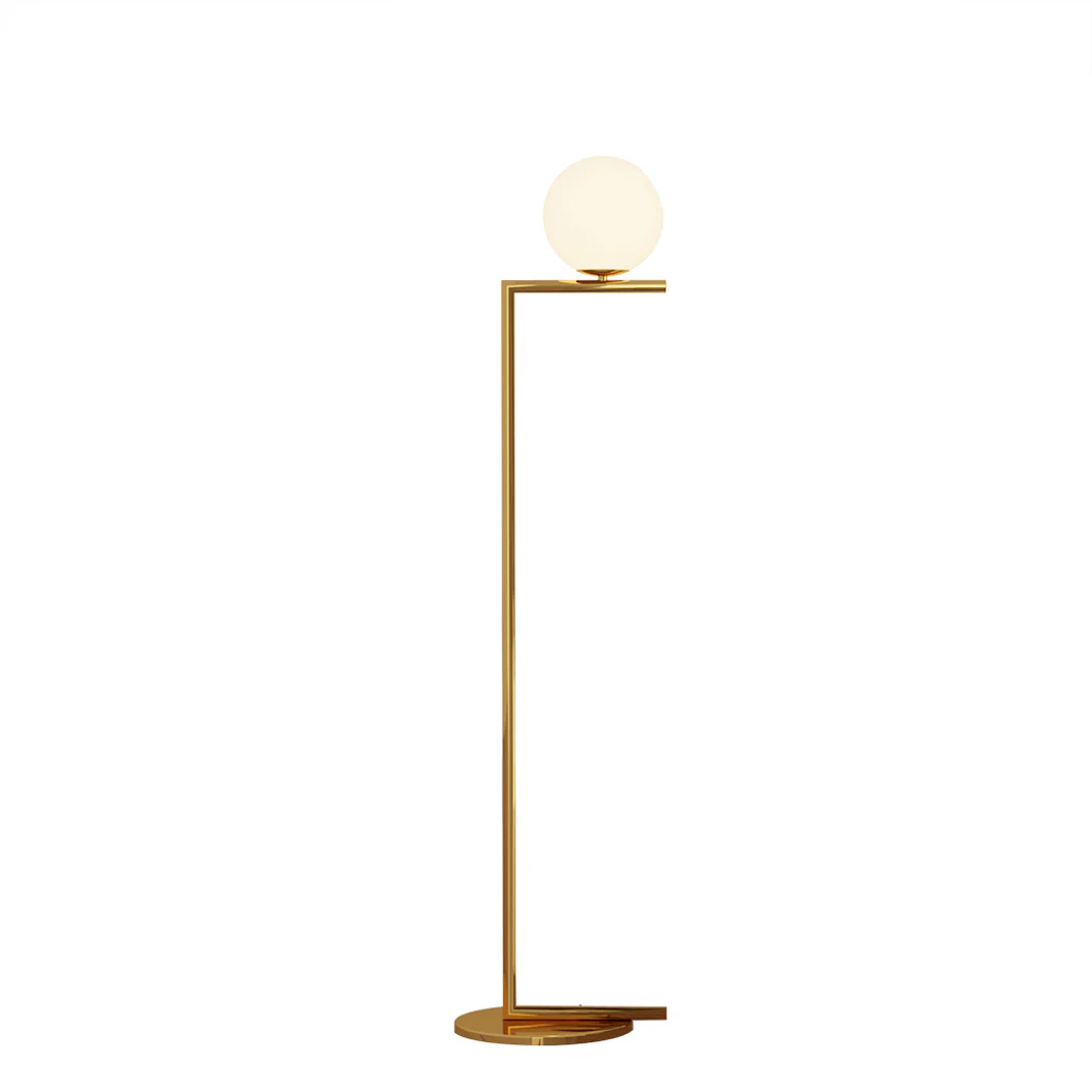 WOMO Glass Globe Floor Lamp-WM7128 - Image 37