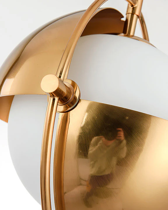 WOMO Adjustable Glass Globe Pendant Light-WM2563 - Image 19