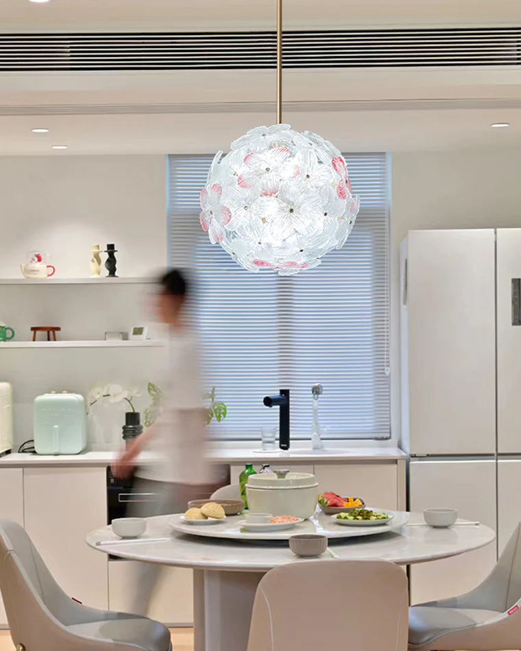 WOMO Glass Orb Chandelier-WM2404 - Image 22