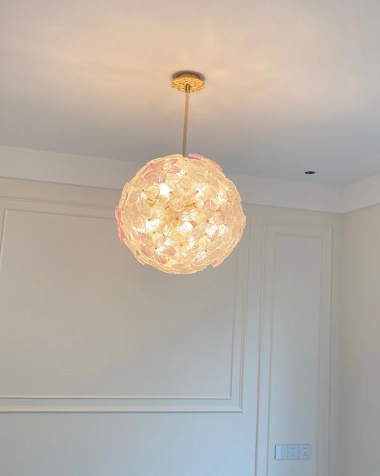 WOMO Glass Orb Chandelier-WM2404 - Image 24