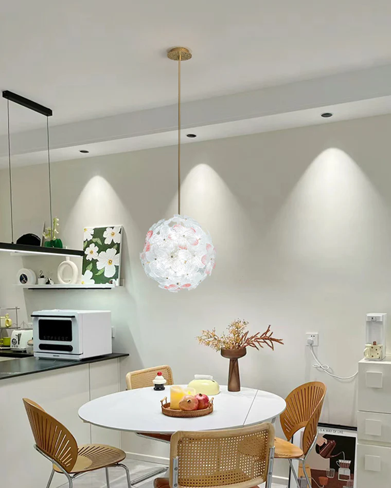WOMO Glass Orb Chandelier-WM2404 - Image 26
