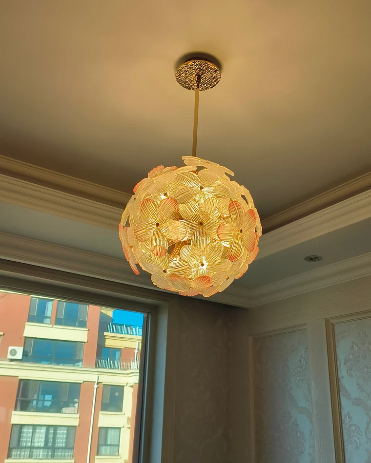 WOMO Glass Orb Chandelier-WM2404 - Image 28