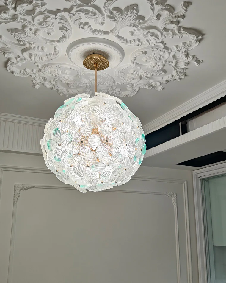 WOMO Glass Orb Chandelier-WM2404 - Image 29