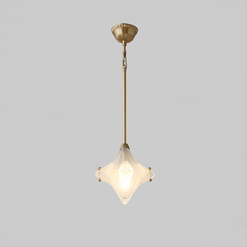WOMO Glass Star Pendant Light-WM3064 - Image 10