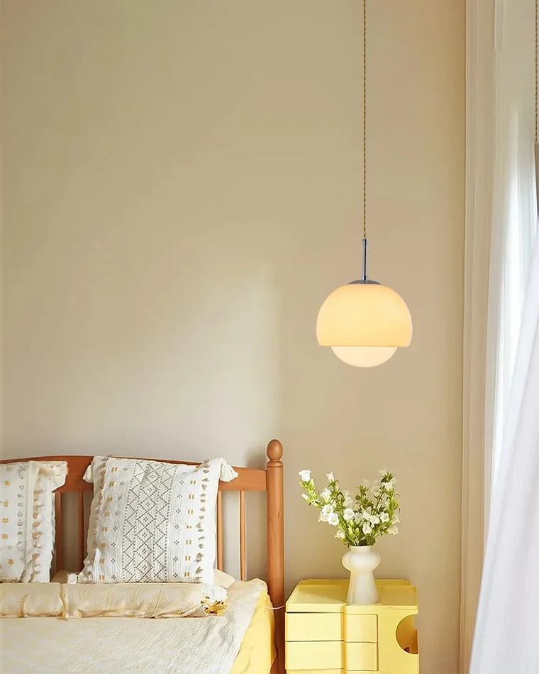 WOMO Globe Glass Pendant Light-WM2658 - Image 9