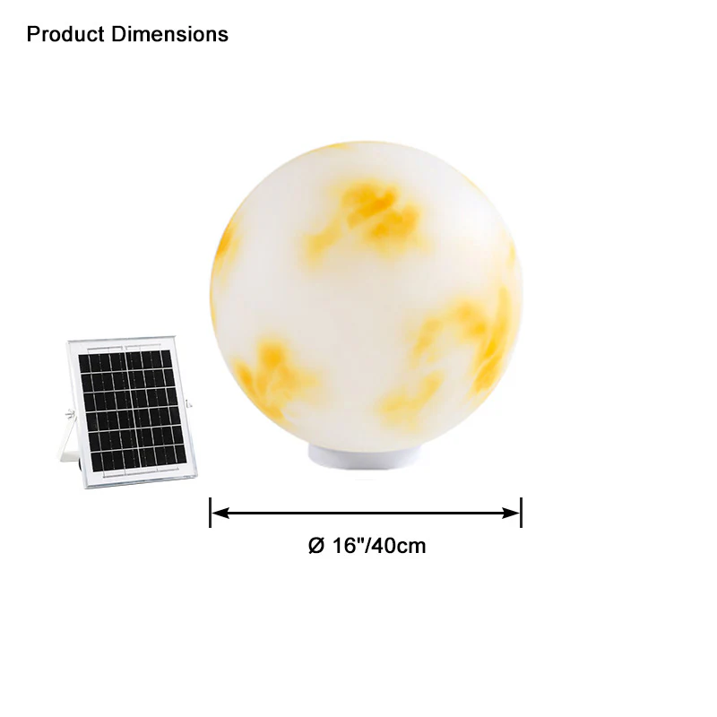 WOMO Globe Lawn Light-WM9173 - Image 16