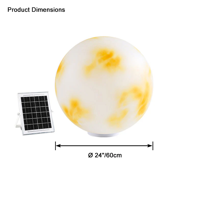 WOMO Globe Lawn Light-WM9173 - Image 20