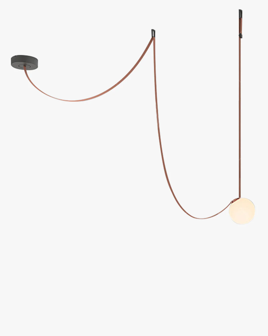 WOMO Globe Leather Pendant Light-WM2311 - Image 28