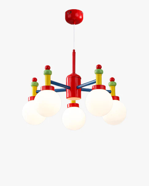WOMO Globe Multicolour Chandelier-WM2989