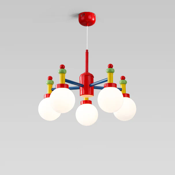WOMO Globe Multicolour Chandelier-WM2989 - Image 10