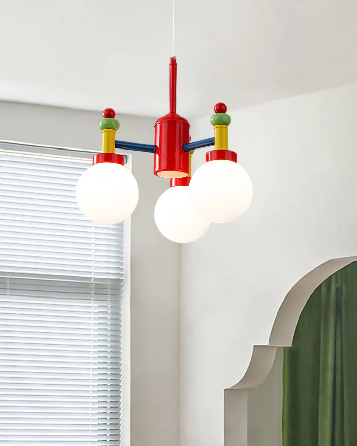 WOMO Globe Multicolour Chandelier-WM2989 - Image 3