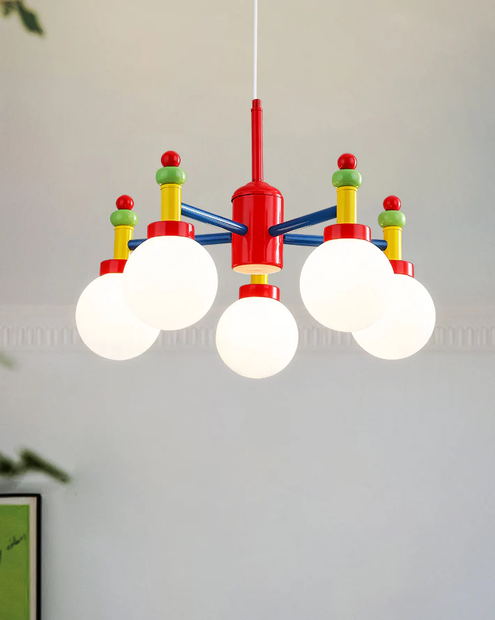 WOMO Globe Multicolour Chandelier-WM2989 - Image 6