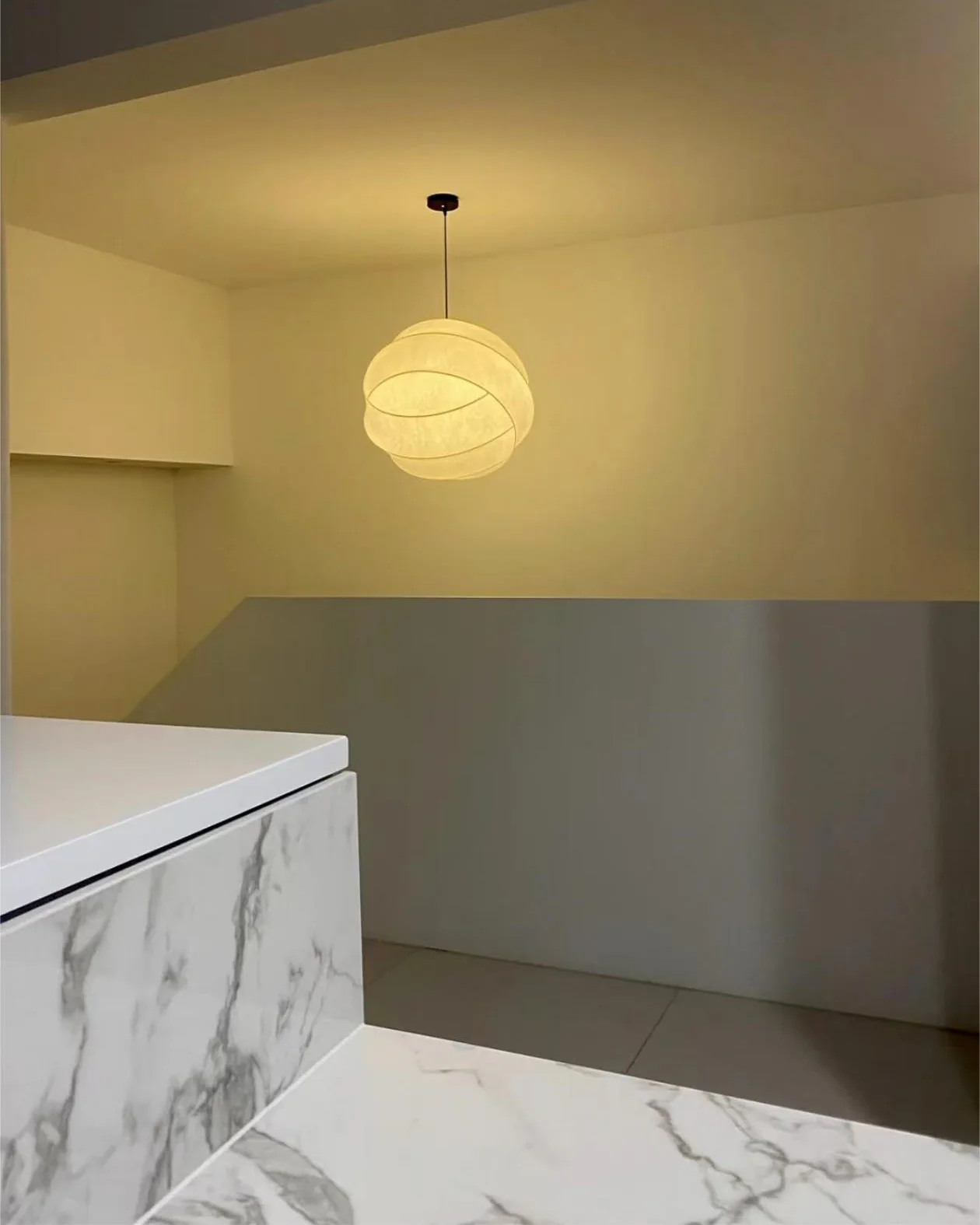 WOMO Globe Silk Pendant Light-WM2759 - Image 15