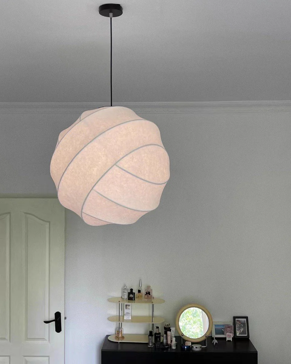 WOMO Globe Silk Pendant Light-WM2759 - Image 19