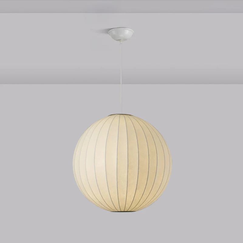 WOMO Globe Silk Pendant Light-WM2964 - Image 13