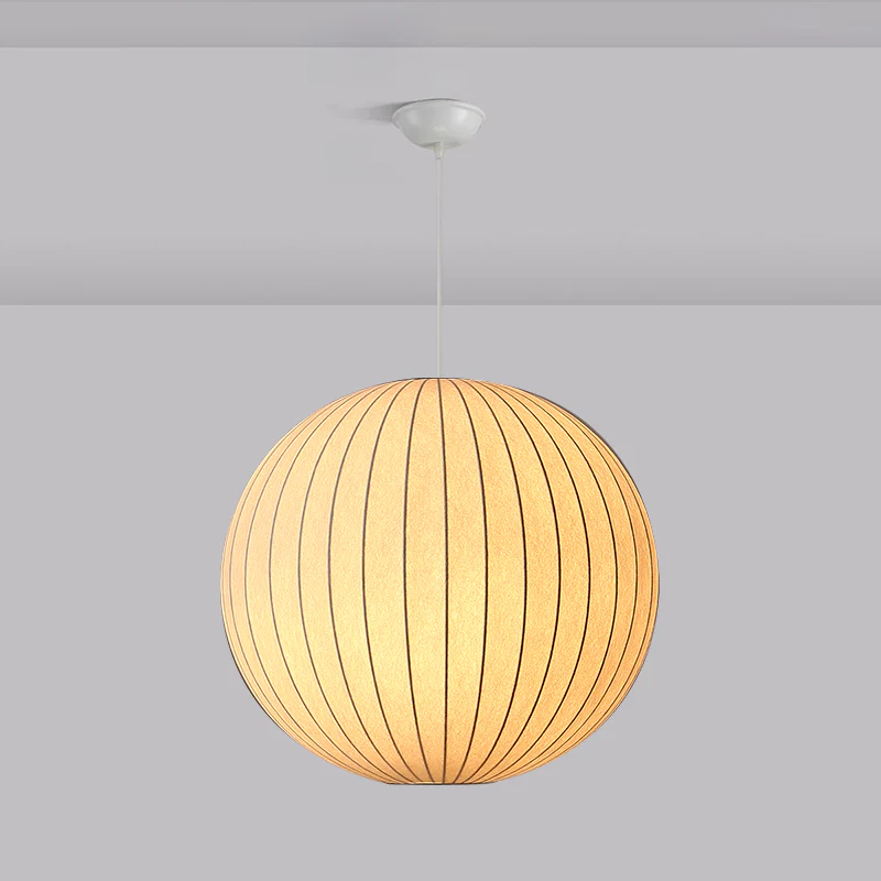WOMO Globe Silk Pendant Light-WM2964 - Image 15