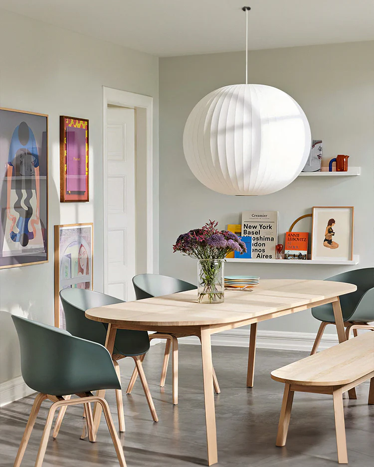 WOMO Globe Silk Pendant Light-WM2964 - Image 4