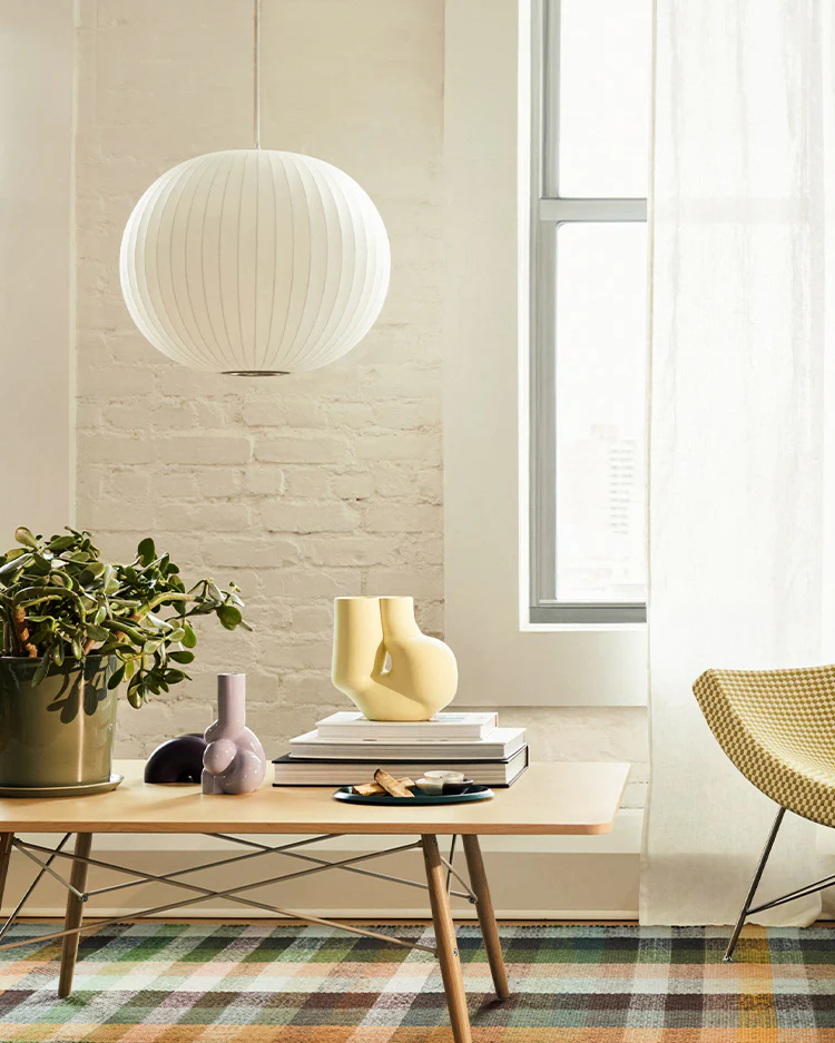 WOMO Globe Silk Pendant Light-WM2964 - Image 5