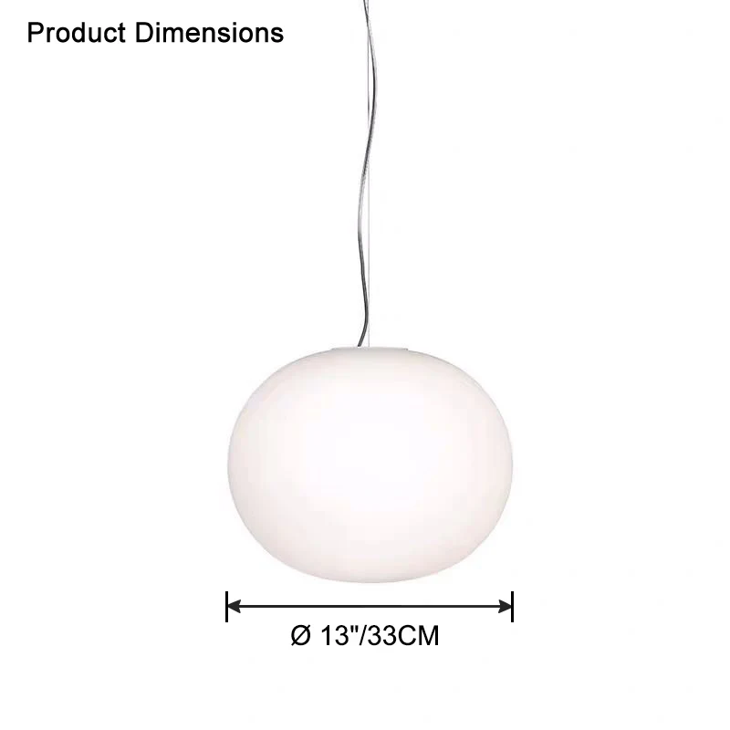 WOMO Globe Small Pendant Light-WM2496 - Image 12