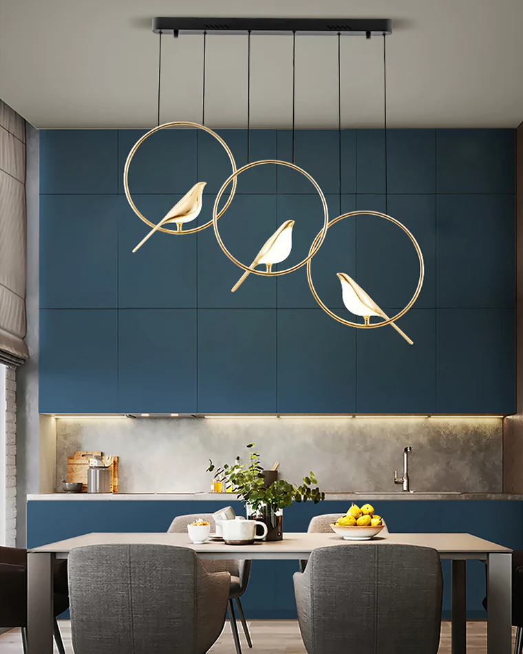 WOMO Gold Bird Chandelier-WM2512a - Image 3