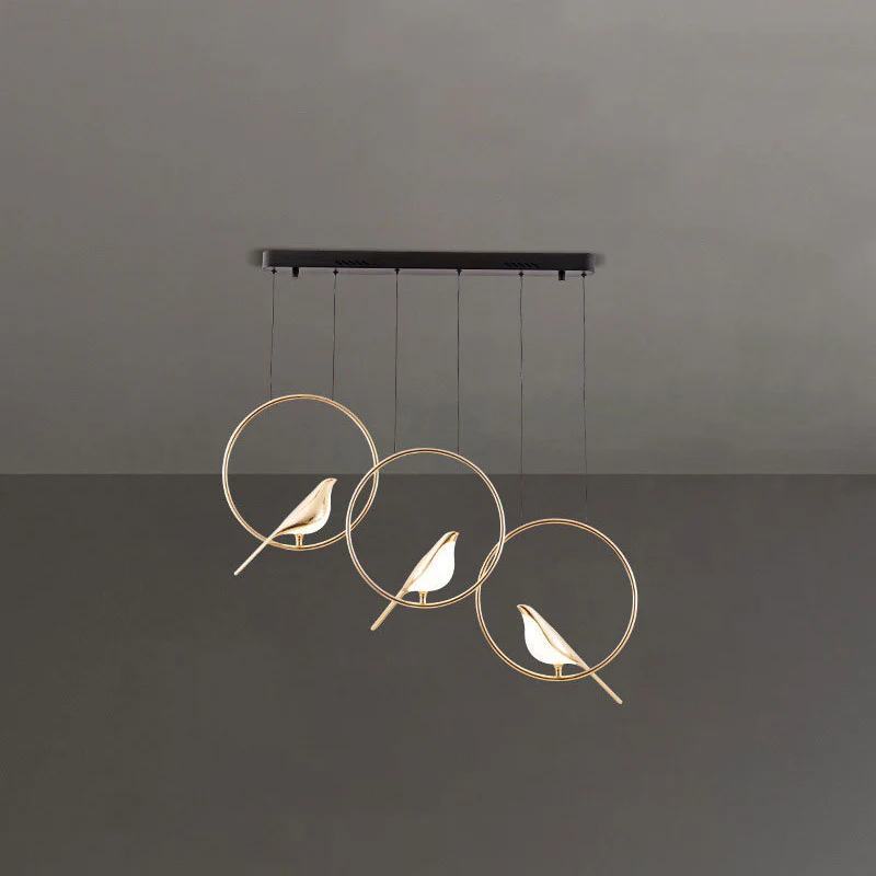 WOMO Gold Bird Chandelier-WM2512a - Image 9