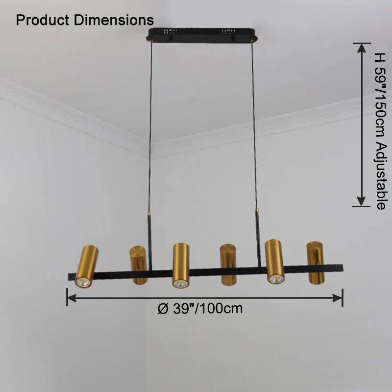WOMO Gold Spotlight Chandelier-WM2698 - Image 18