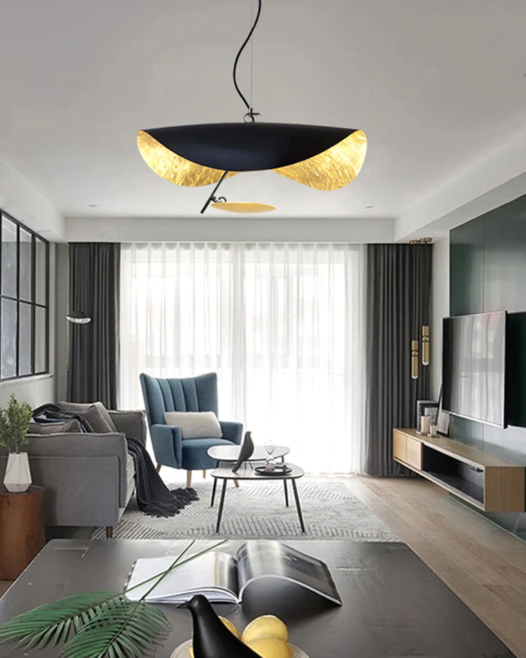 WOMO Goldleaf Pendant Light-WM2088 - Image 2
