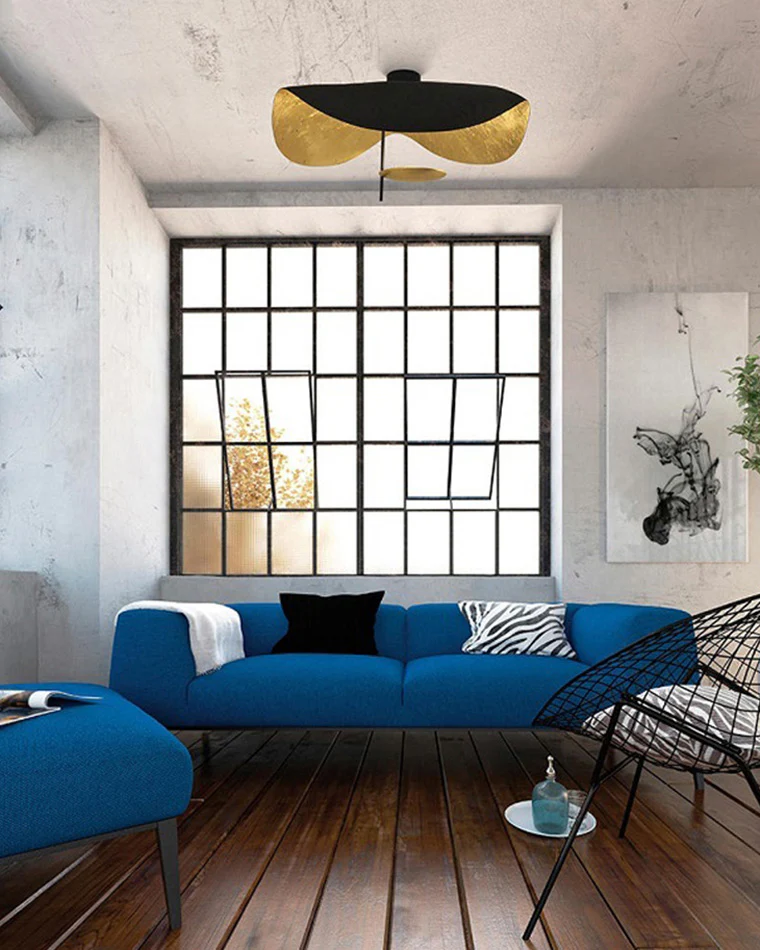 WOMO Goldleaf Pendant Light-WM2088 - Image 5