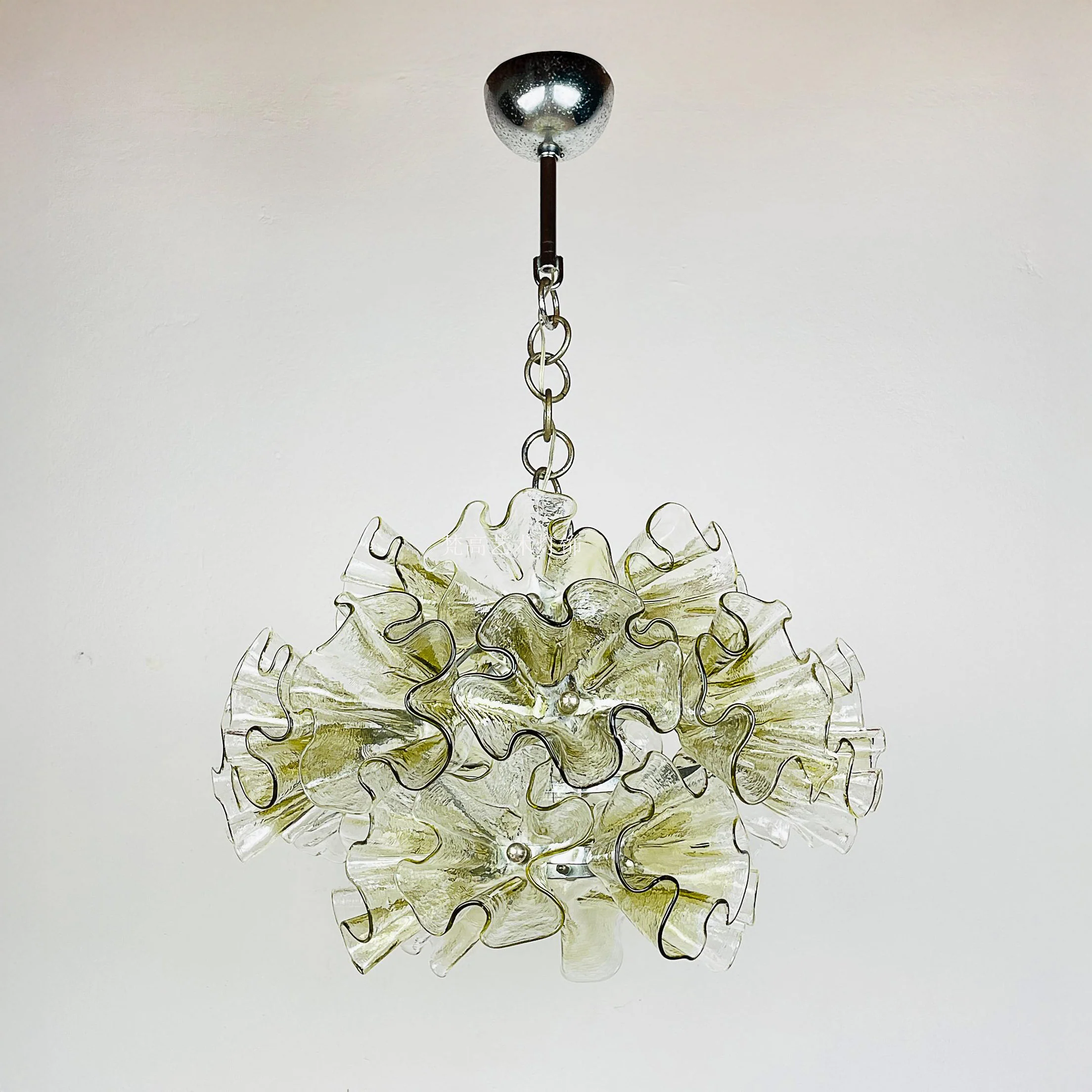 WOMO Green Glass Flower Chandelier-WM3017 - Image 10