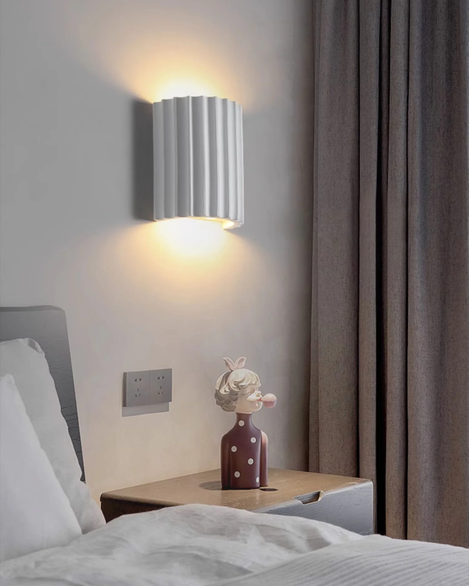 WOMO Half Cylinder Fluted Wall Sconce-WM6137 - Image 14