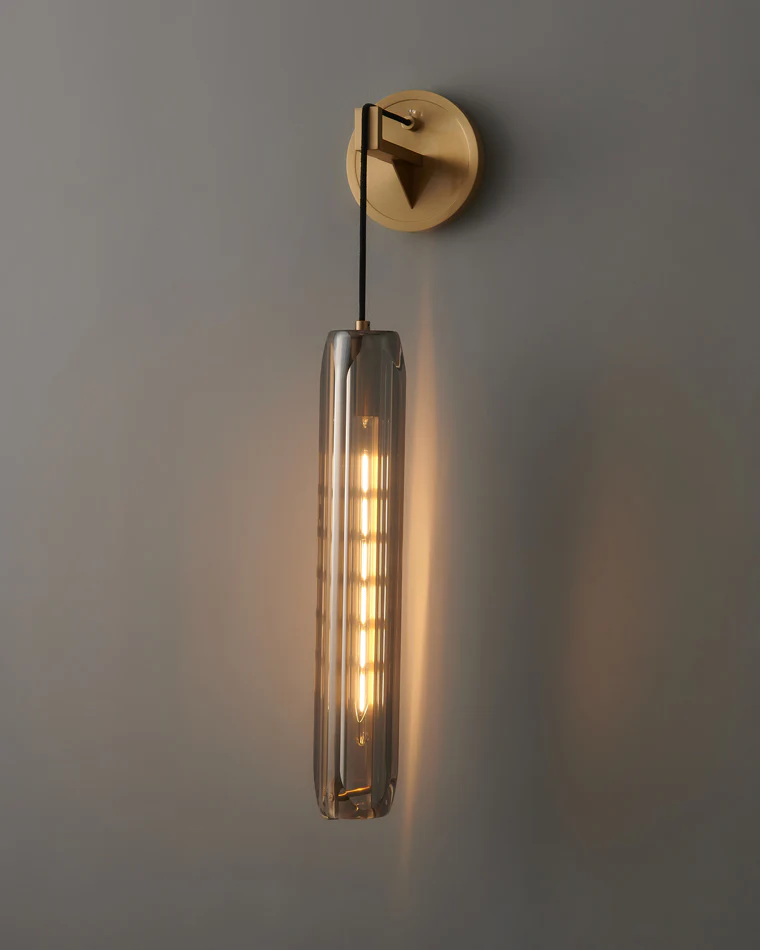 WOMO Hanging Crystal Wall Sconce-WM6094 - Image 9