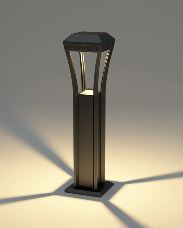 WOMO Hardwired Bollard Light-WM9053 - Image 11