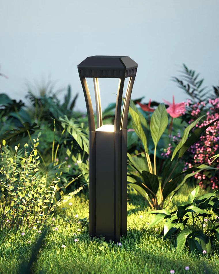 WOMO Hardwired Bollard Light-WM9053 - Image 8